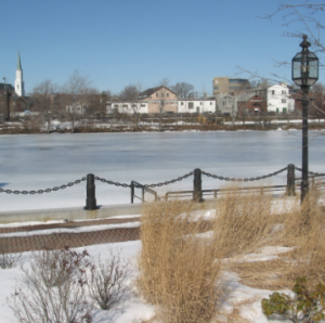 Charles River on a Winter Day