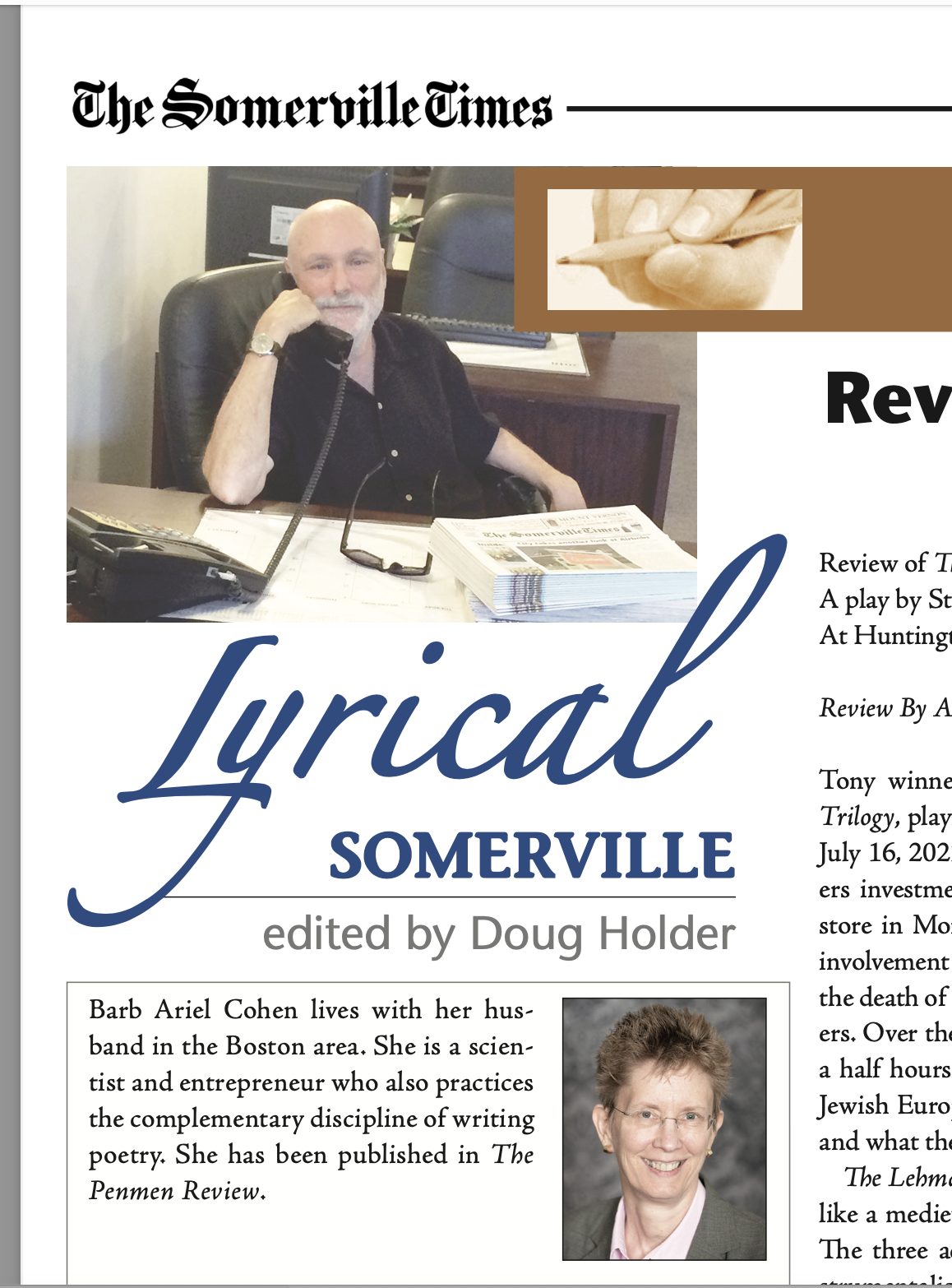 Ariel in "Lyrical Somerville," July 12, 2023