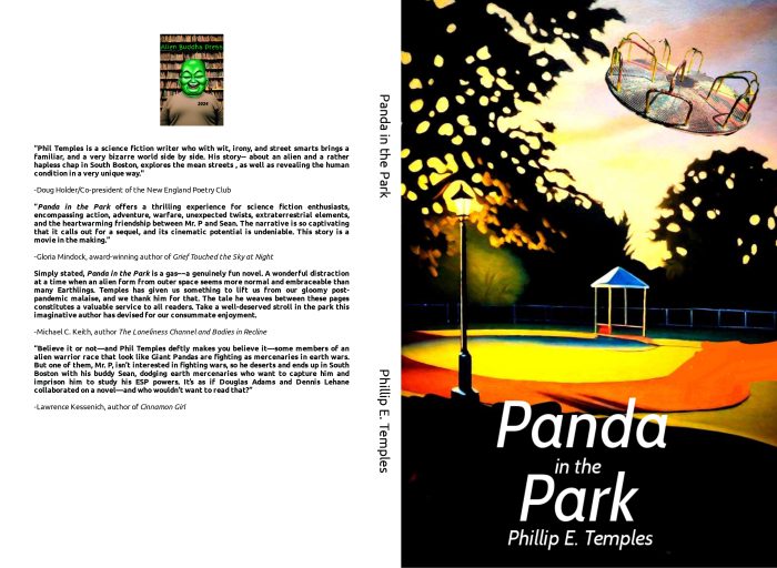 Front, back cover of "Panda in the Park"
