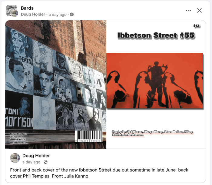Ibbetson Street Press Cover